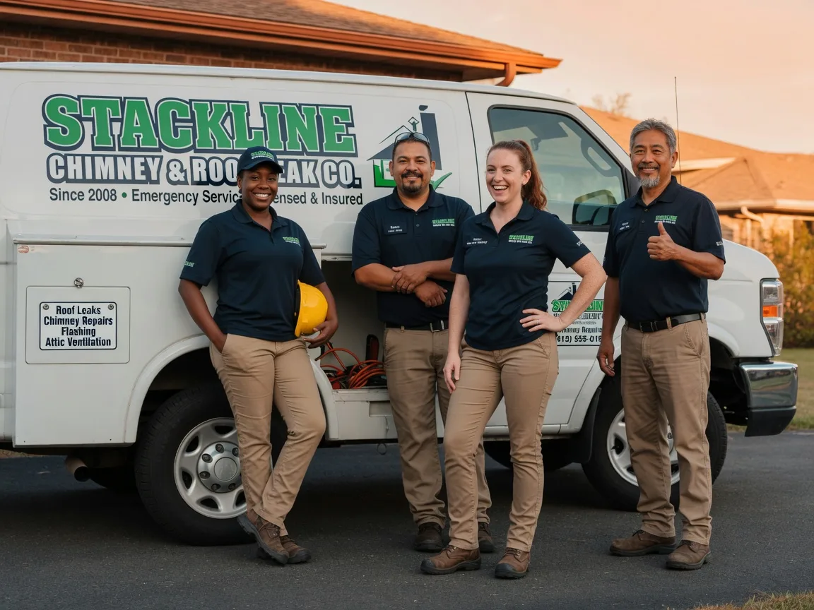 Chimney flashing repair company in Bard, CA